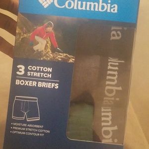 Columbia Men Boxer Briefs Medium Wear!!